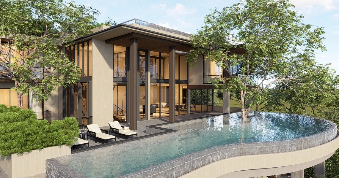 The Sky Series Collection at Sri Panwa Villa Land Scape