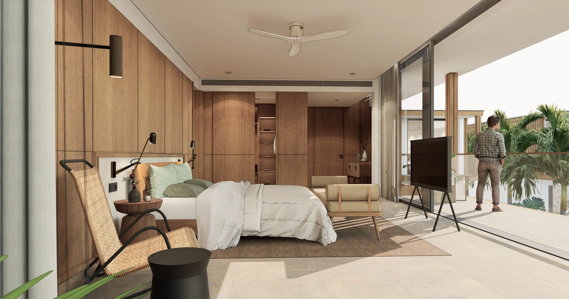 Kiara Reserve Residences - Villa 4 Bedrooms - Bedroom 2