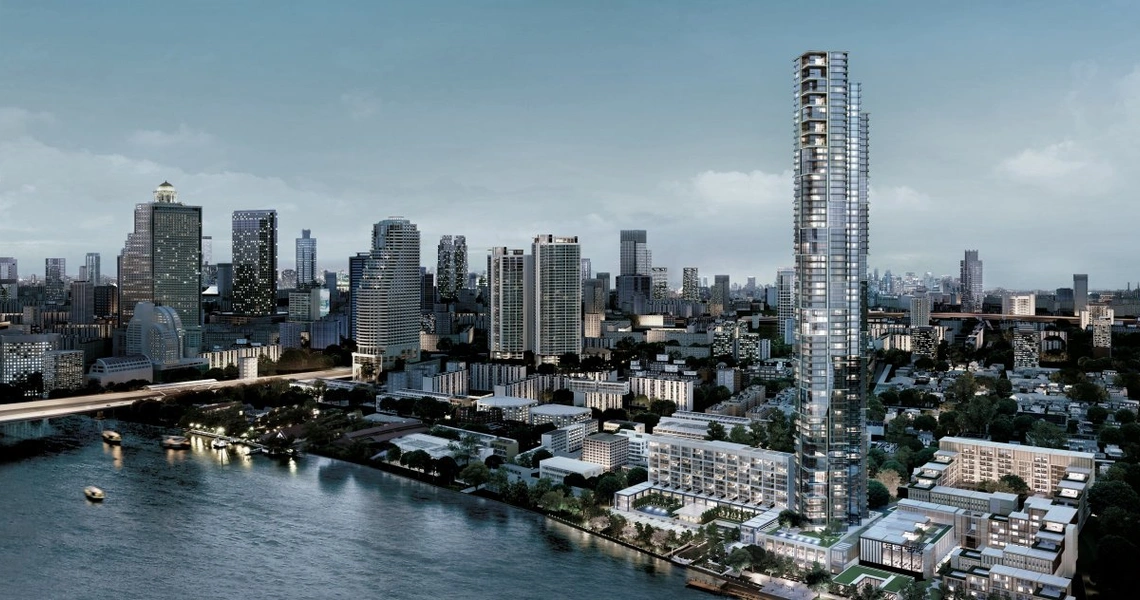 Four Seasons Private Residences Bangkok - Riverside Shot