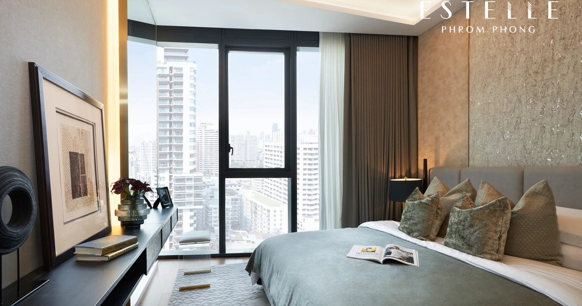 The Estelle Phrom Phong Luxury Bangkok Condo - Bedroom