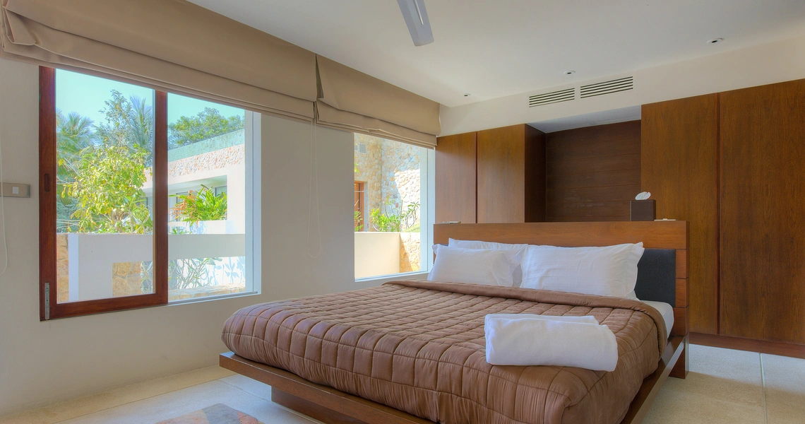 Luxury villas on Samui Luxury 3 Bedroom Pool Villa in Samujana bedroom