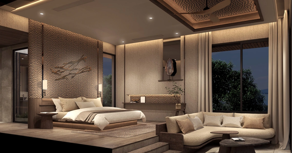 The Sky Series Collection at Sri Panwa Villa  Bedroom