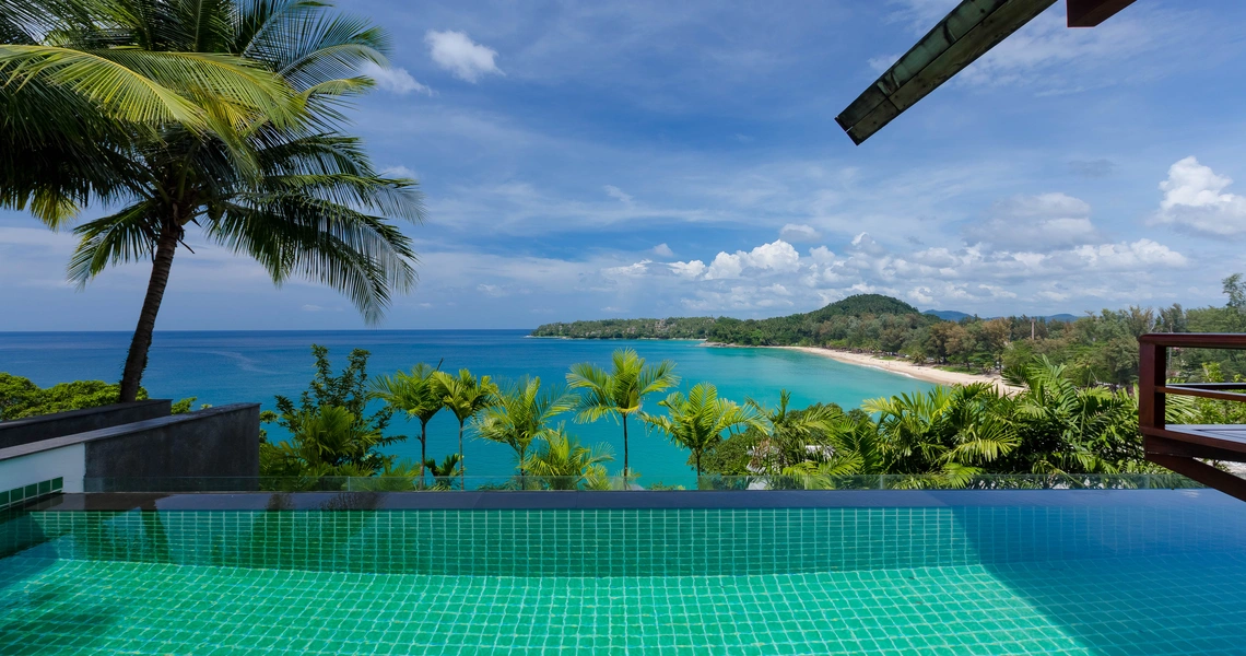 Stunning sea view villa in an exclusive Surin Beach - Swimming pool
