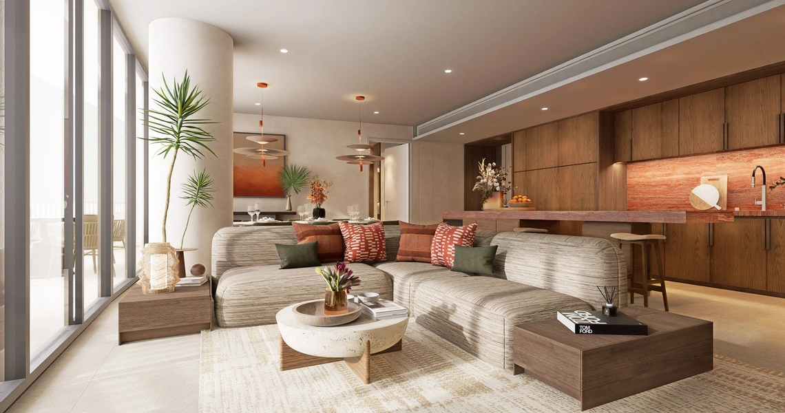 Angsana Golf Residences Topaz - Living room