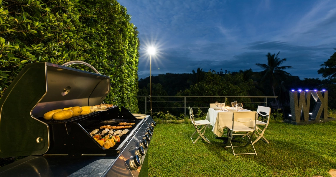 KW Villa  -  BBQ area