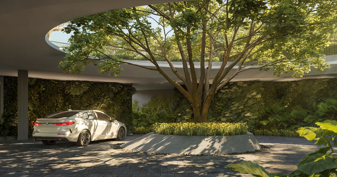 Pavara Vhana exterior clubhouse