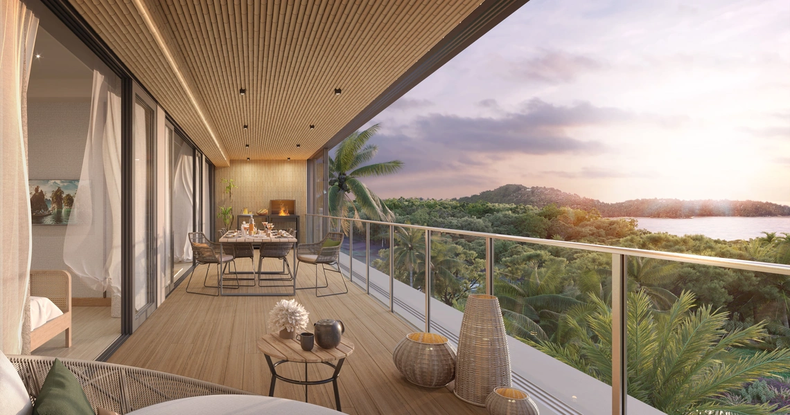 Laguna Seaside - Bath Balcony