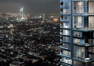 Four Seasons Private Residences Bangkok - high floor closeup