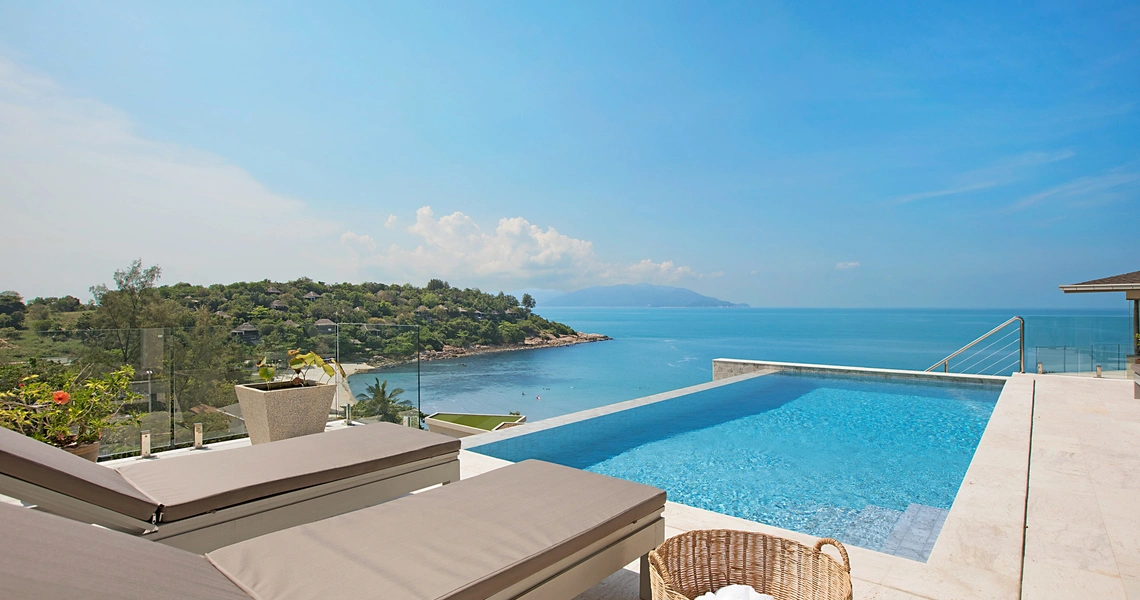 Samui Bayside - Luxury Villas in an Idyllic Beachside Setting  Sea View