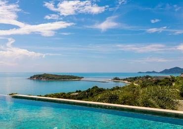 Luxury villas on Samui Villa Turquoise sea view