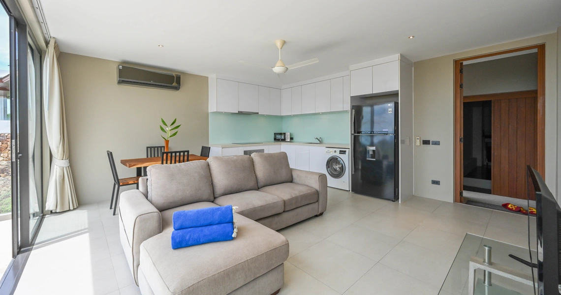 Luxury villas on Samui Villa Kelly 6 Bedroom Seaview Pool Villa living area