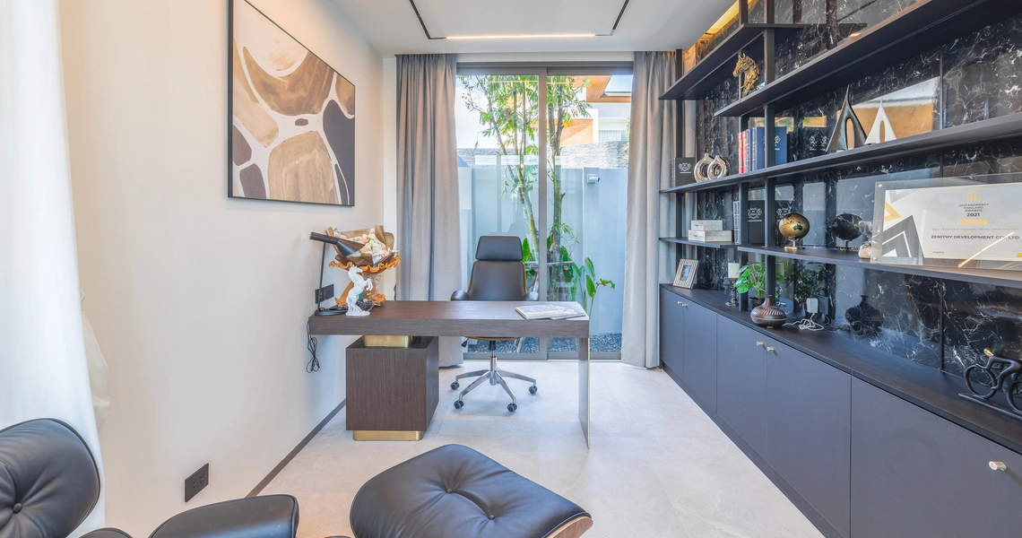 Villa on Phuket Zenithy Luxe working room