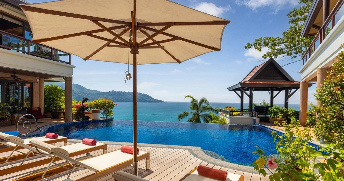 Ocean Front Villa - Relaxing area