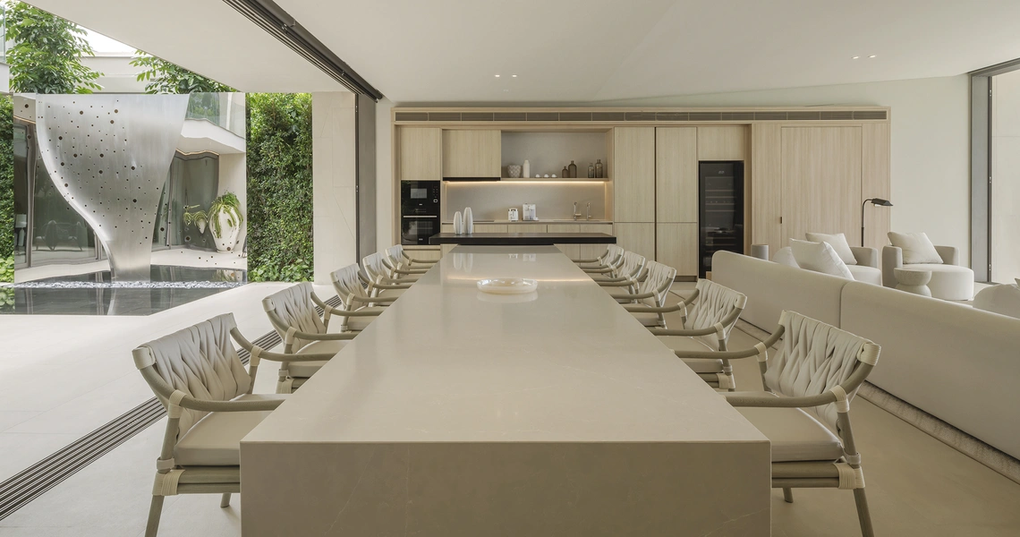 Veyla Natai beachfront villas beach villa living room