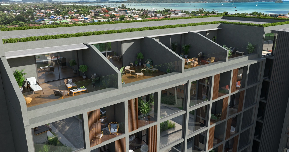 Essence Residence Room Balcony