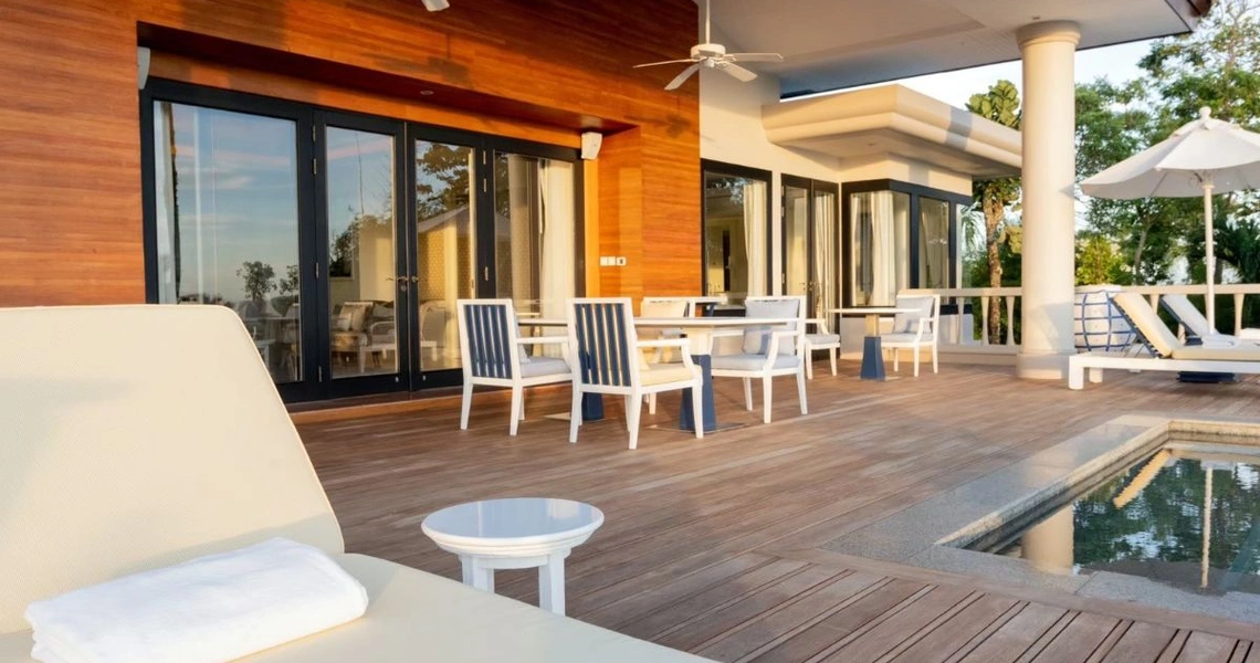 Trisara Signature Villa - sunbed