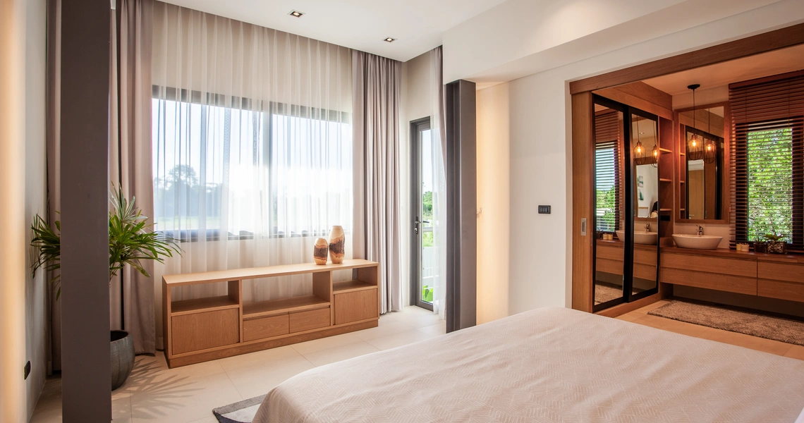 Riverhouse Phuket 2 bedroom villa bedroom