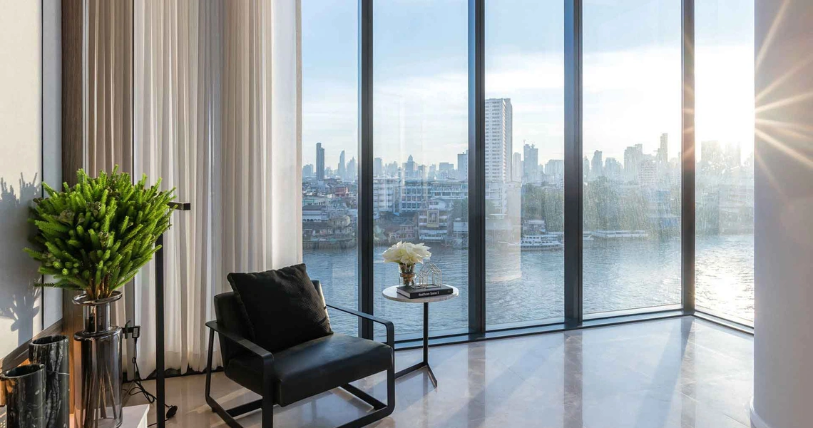 Banyan Tree Riverside Residences Bangkok river view