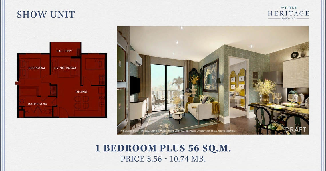 The Title Heritage - Show unit