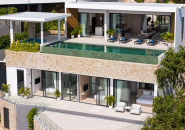 Villa Sea Stone - Aerial View