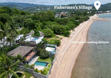 Baan Fishermen Villa – bird eye view