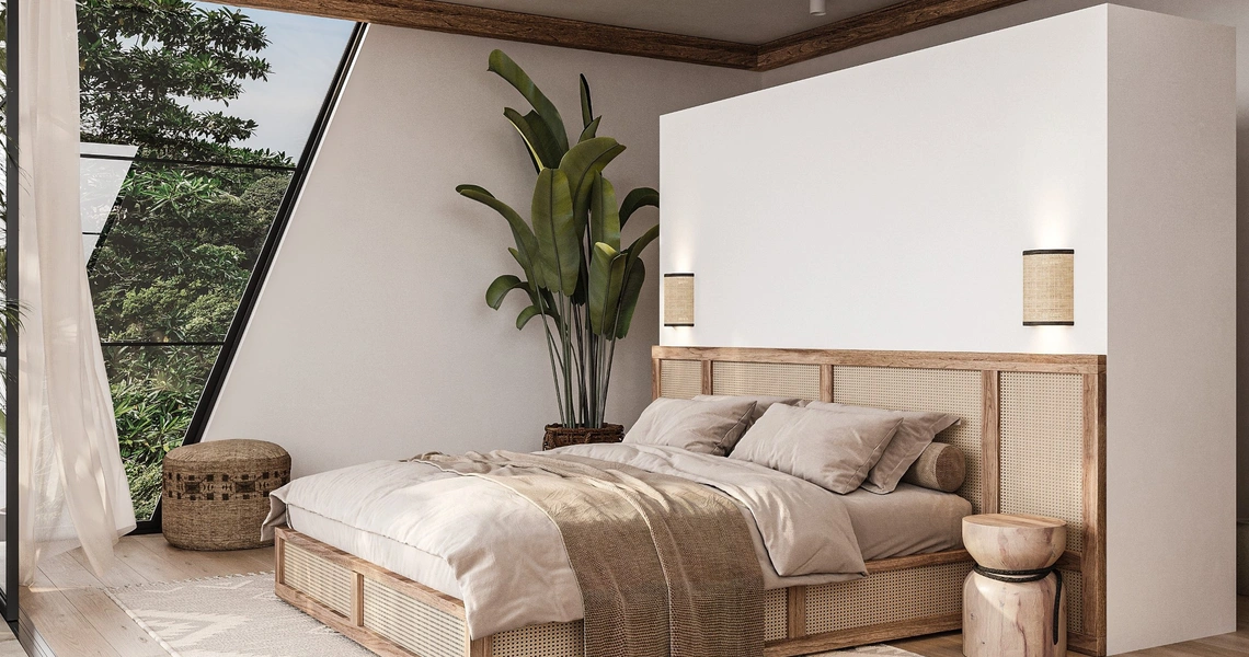 Chandra Samui designer villas - second bedroom