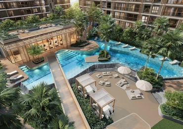 So Origin Bangtao resort condo - pool and clubhouse