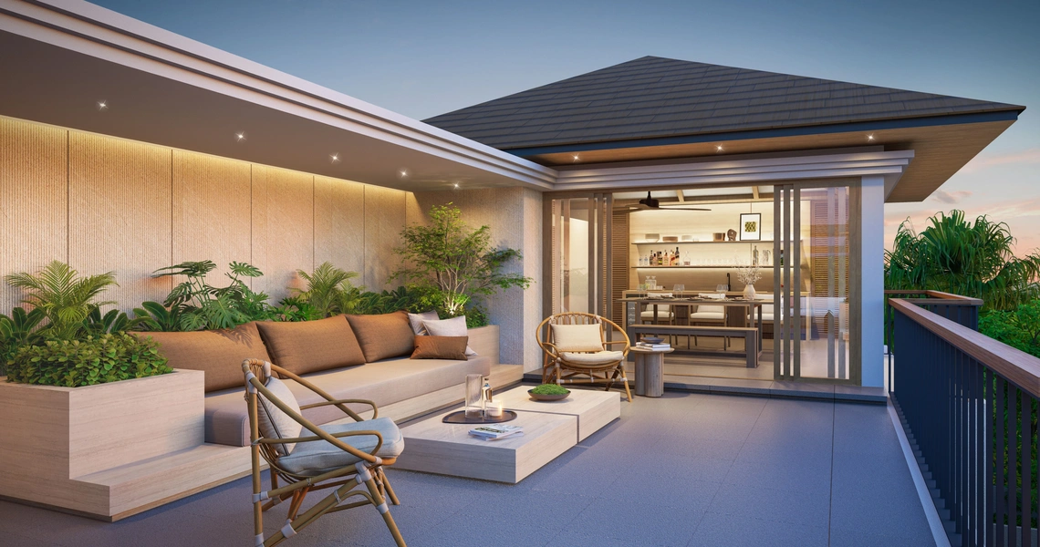 Balco Phuket luxury vBalco Phuket luxury villas - Legacy villa rooftop pavillionillas - rooftop pavilio