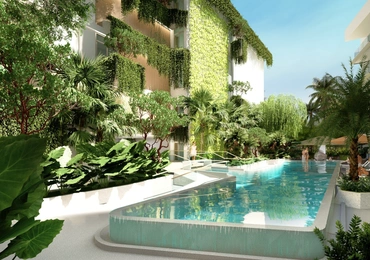 The AQUA Luxury Waterfront Residence - Swimming pool