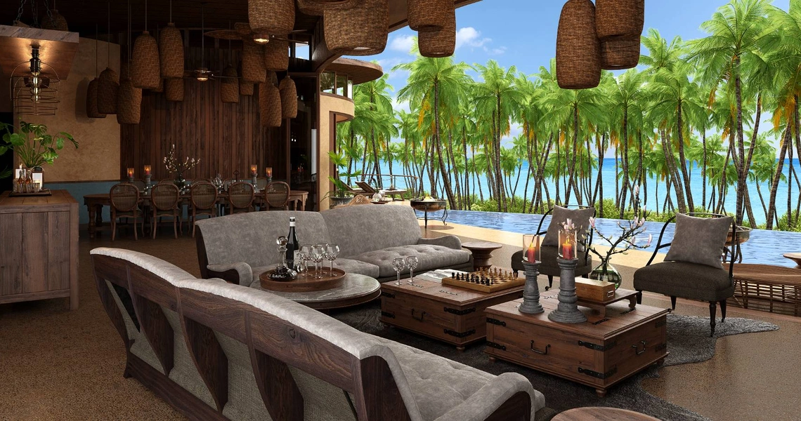 Kunkhao Tara Villas– Living Area