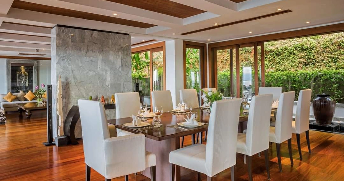 Villa Yang Som - Dining area