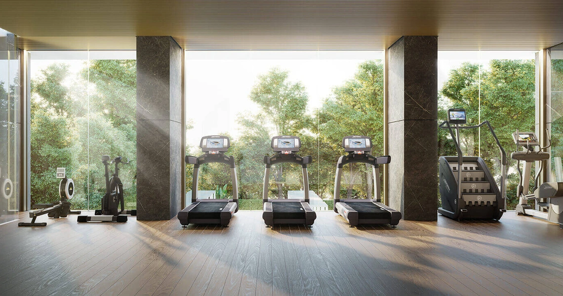 Mulberry Grove at The Forestias Luxury Bangkok Condo gym