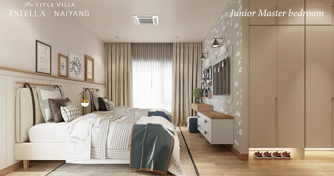 The Title Villa Estella Naiyang - Junior Master Bedroom