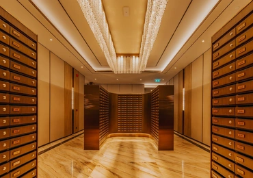 Hyde Heritage Thonglor Bangkok luxury condo - mail room