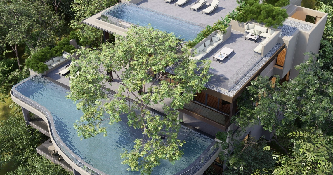 The Sky Series Collection at Sri Panwa Villa Land Scape