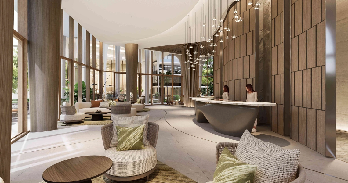 Garrya Residences Phuket beachfront resort - hotel lobby