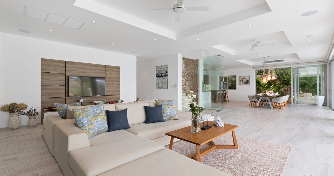 Villa Blue Amber-  Living area