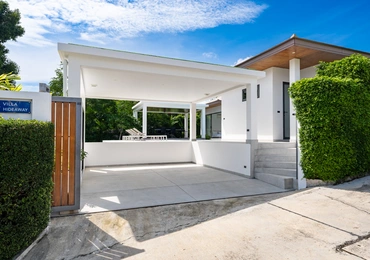 Hideway Villa Samui - car parking