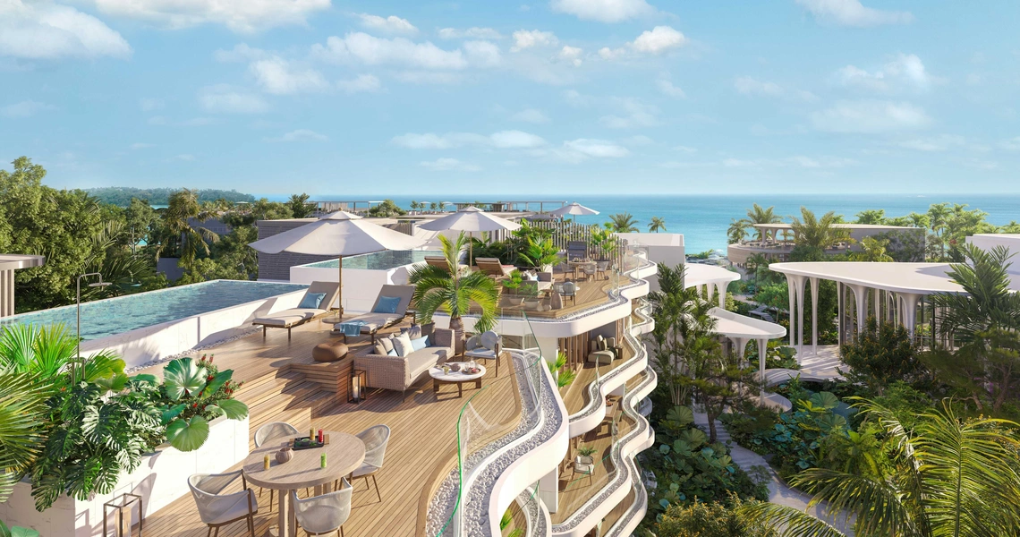 Garrya Residences Phuket beachfront resort - private rooftop
