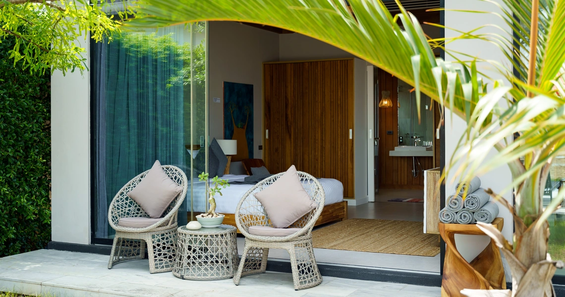 Luxury villas on Samui 5 Bedroom Beachfront Villas in Baan Talay terrace