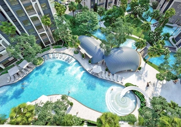 Title Halo - Render exterior pool