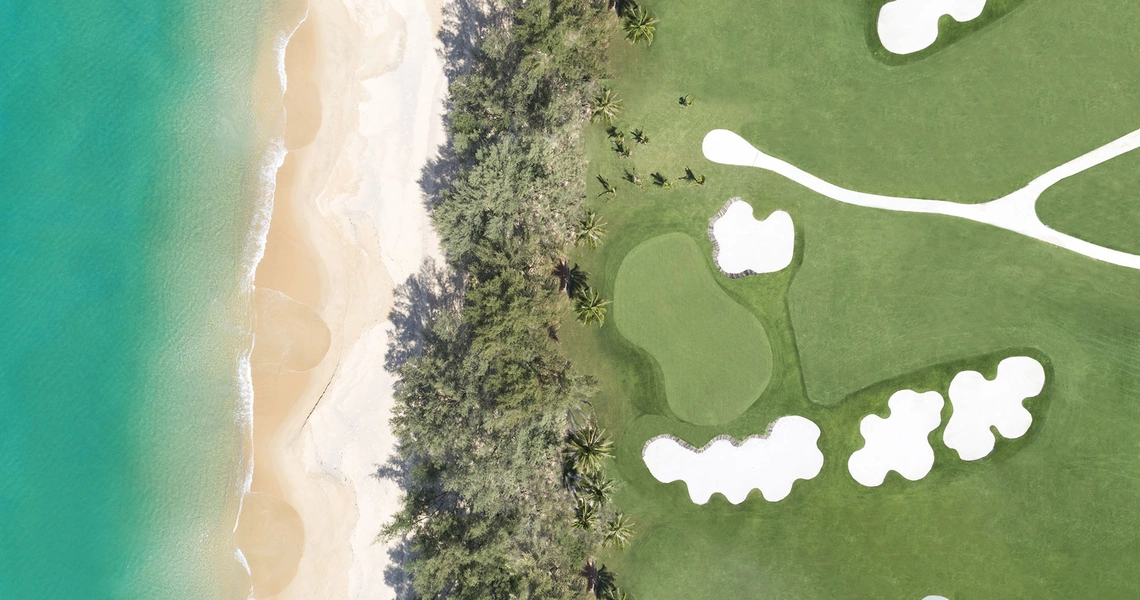 Aquella Lakeside Phang Nga villa golf court