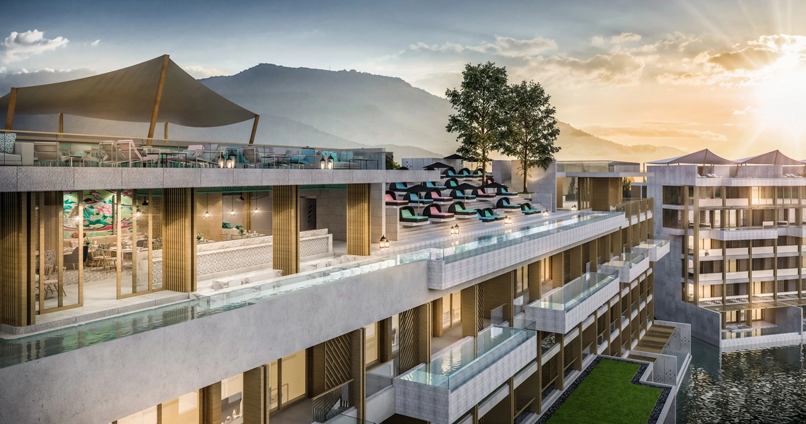 Angsana Oceanview Residences - Aerial