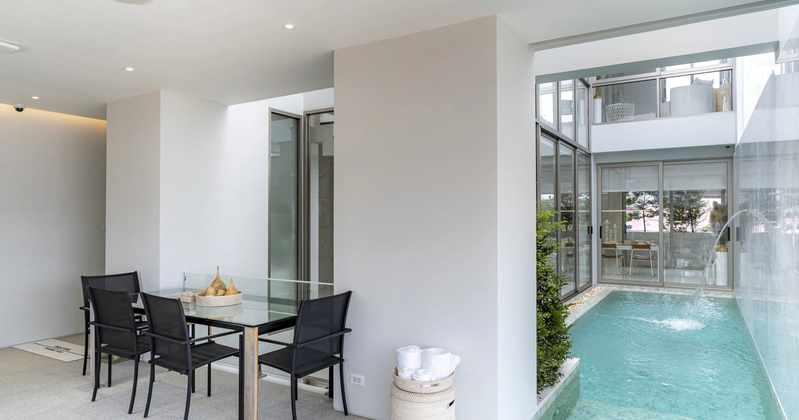 Luxury villas on Phuket The Residence Swimming pool