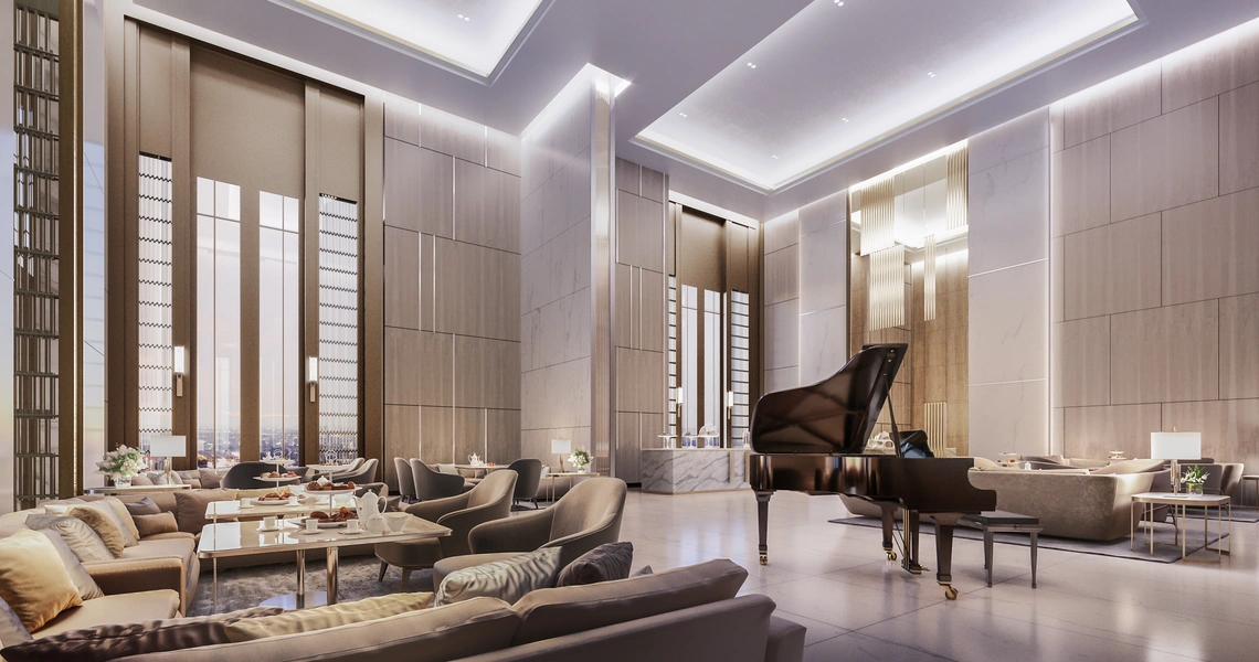 Mulberry Grove Sukhumvit Luxury Condo Residents' Lounge