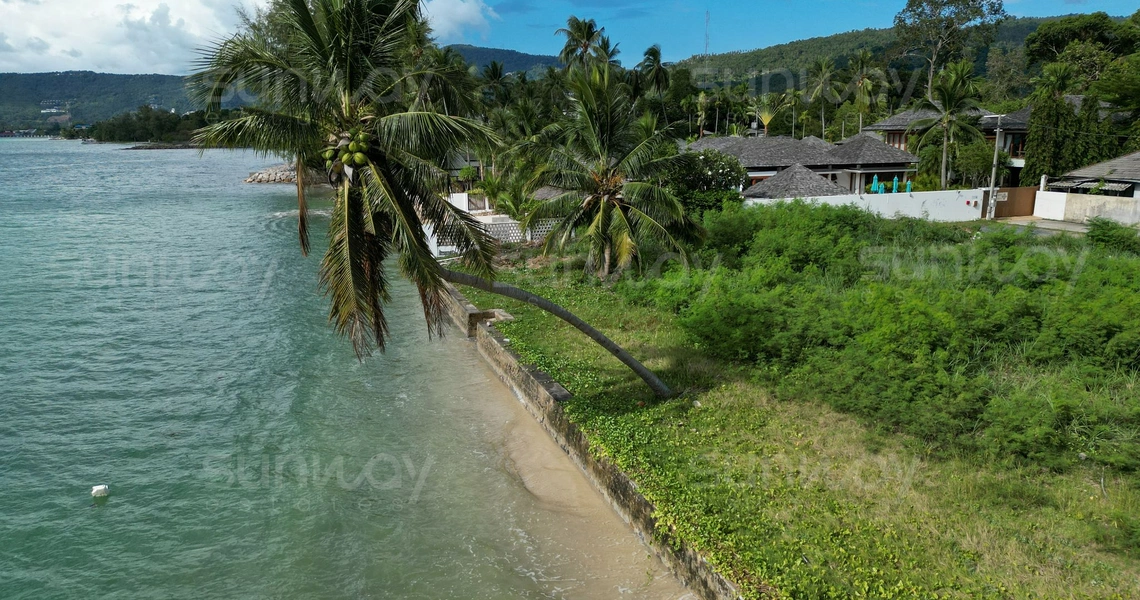 Nathon Town Beach Land - Bird eye view