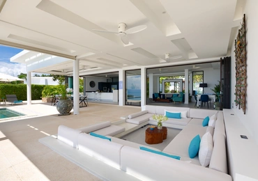 Luxury villas on Samui Villa Turquoise living area