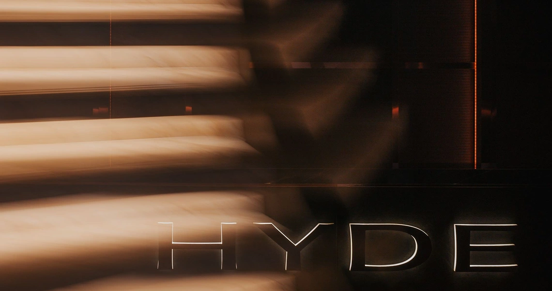 Hyde Heritage Thonglor Bangkok luxury condo - Hyde sign