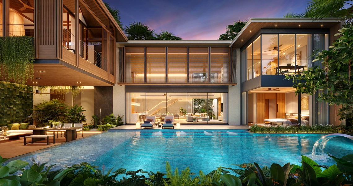 ANNARA Residences pool exterior
