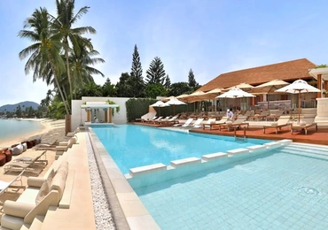 Luxury apartments on Samui Chi Residence swimming pool